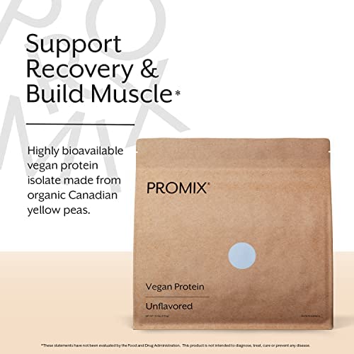 Promix vegan protein shake glass showing easy blending after exercise.
