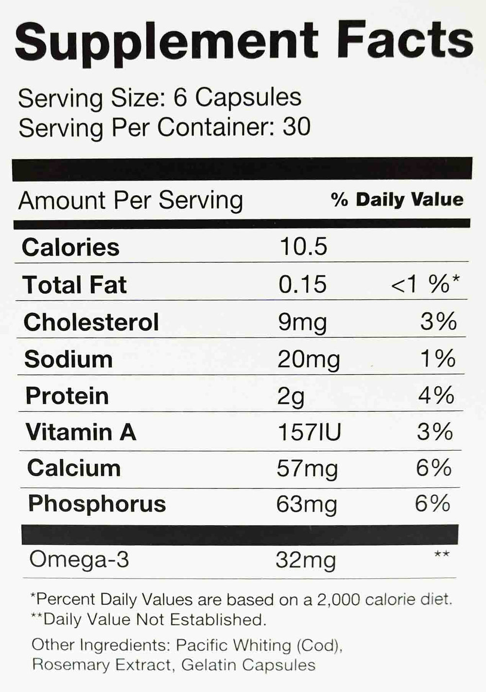 Proper Nutrition Seacure manufacturing date label and shelf life guidance.