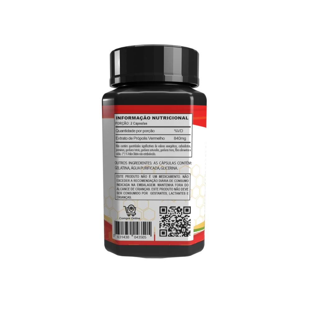 Propolis Health Red Propolis bottle pouring capsules for convenient use