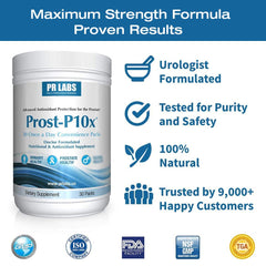 Prost-P10x capsules packaging shows a 2 month supply for convenience