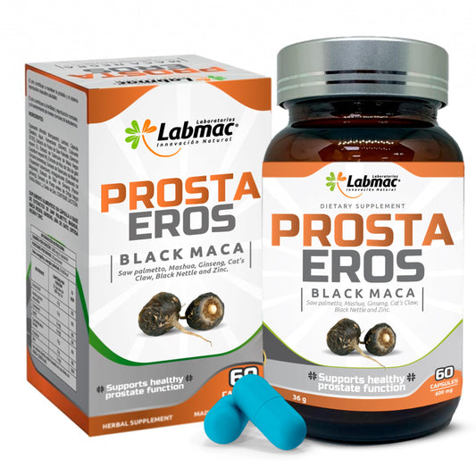 Prosta Eros bottle front for daily wellness support
