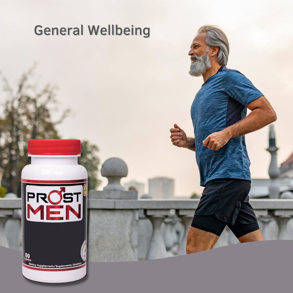 PROSTMEN night-use scene suggesting a calm evening routine.