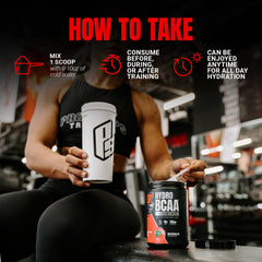 PROSUPPS HydroBCAA electrolytes close-up for hydration