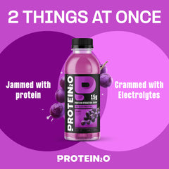 Protein2o 15g whey isolate can highlights clean protein boost after workouts.