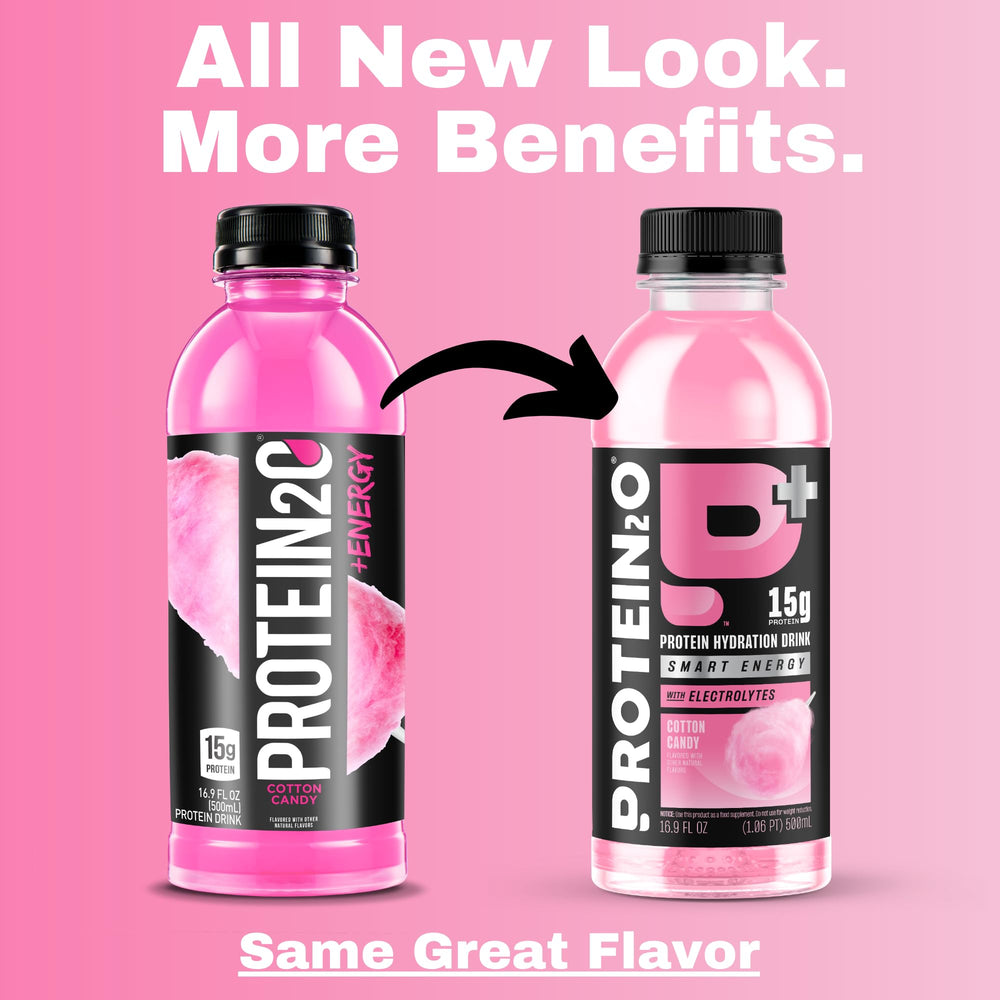 Protein2o energy and focus bottle combines caffeine and L-theanine for alertness.