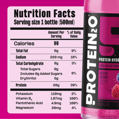 Protein2o supports an active lifestyle with convenient ready-to-drink nutrition.