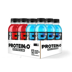 Protein2o pack of 12 bottles shown for convenient hydration