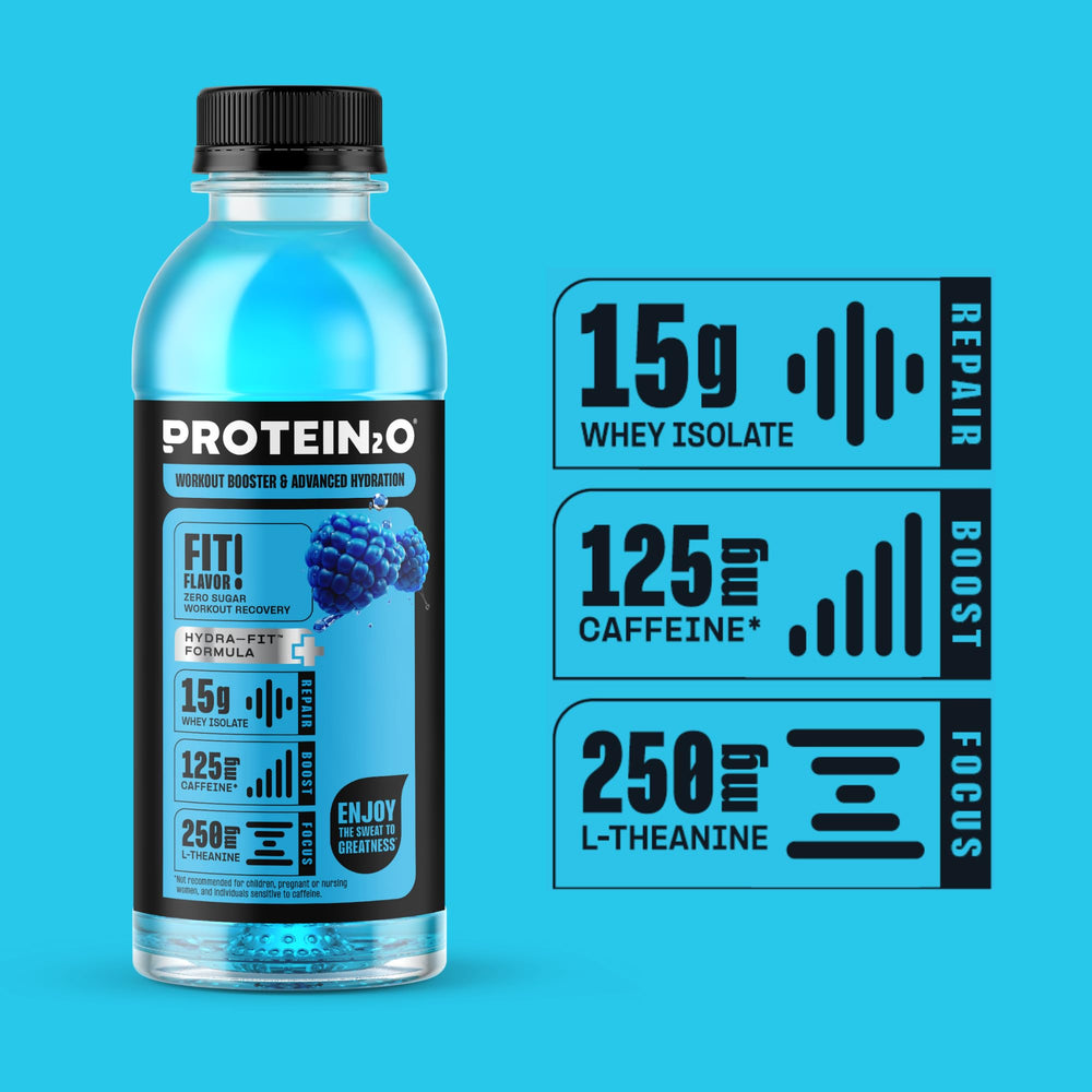 Protein2o sugar-free formula with 70 calories per bottle for smart refreshment