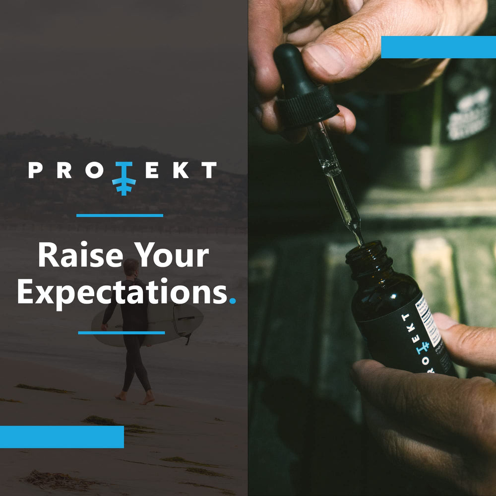 PROTEKT Resilient drops daily-use setup supports consistent supplement routine.