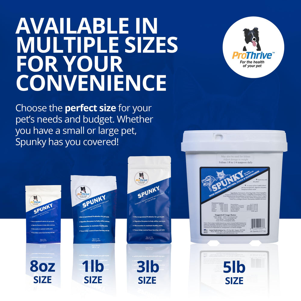 ProThrive Spunky Digestive Supplement joint area visual suggests mobility benefits.