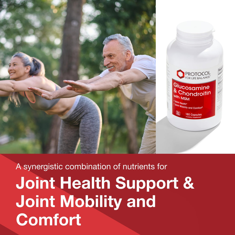 Protocol for Life Balance msm chondroitin capsules pack highlights