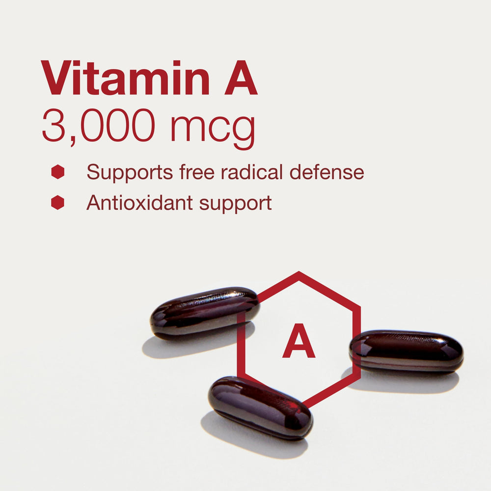 Protocol For Life Balance Ortho Multi Softgels capsules closeup emphasizes bioavailable minerals.
