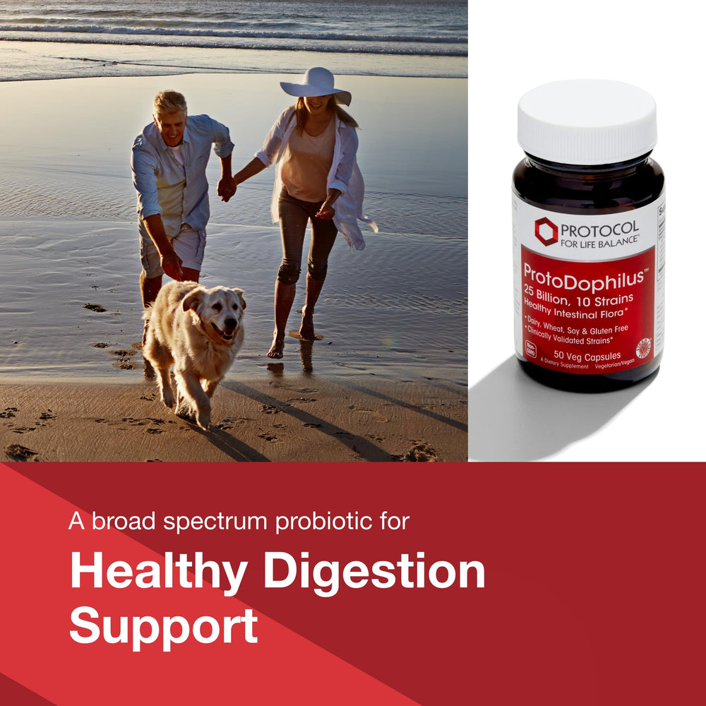 Gluten-free dairy-free probiotic formula supporting daily gut balance.