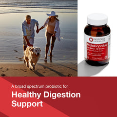 Protocol For Life Balance ProtoDophilus label detail with allergen information