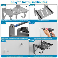 ProtoRack CPAP tool-free installation kit simplifies setup.