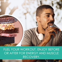 ProtiWise bar dessert-like coating close-up conveys creamy taste