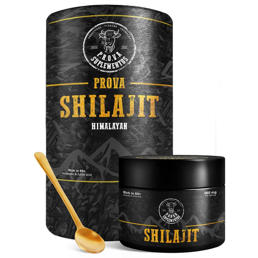 PROVA Shilajit resin from the Altai Mountains for daily vitality.