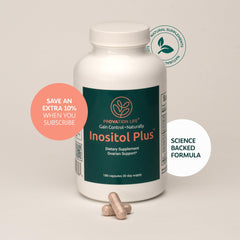 PROVATION LIFE Inositol Plus packaging neatly displayed for routine use.