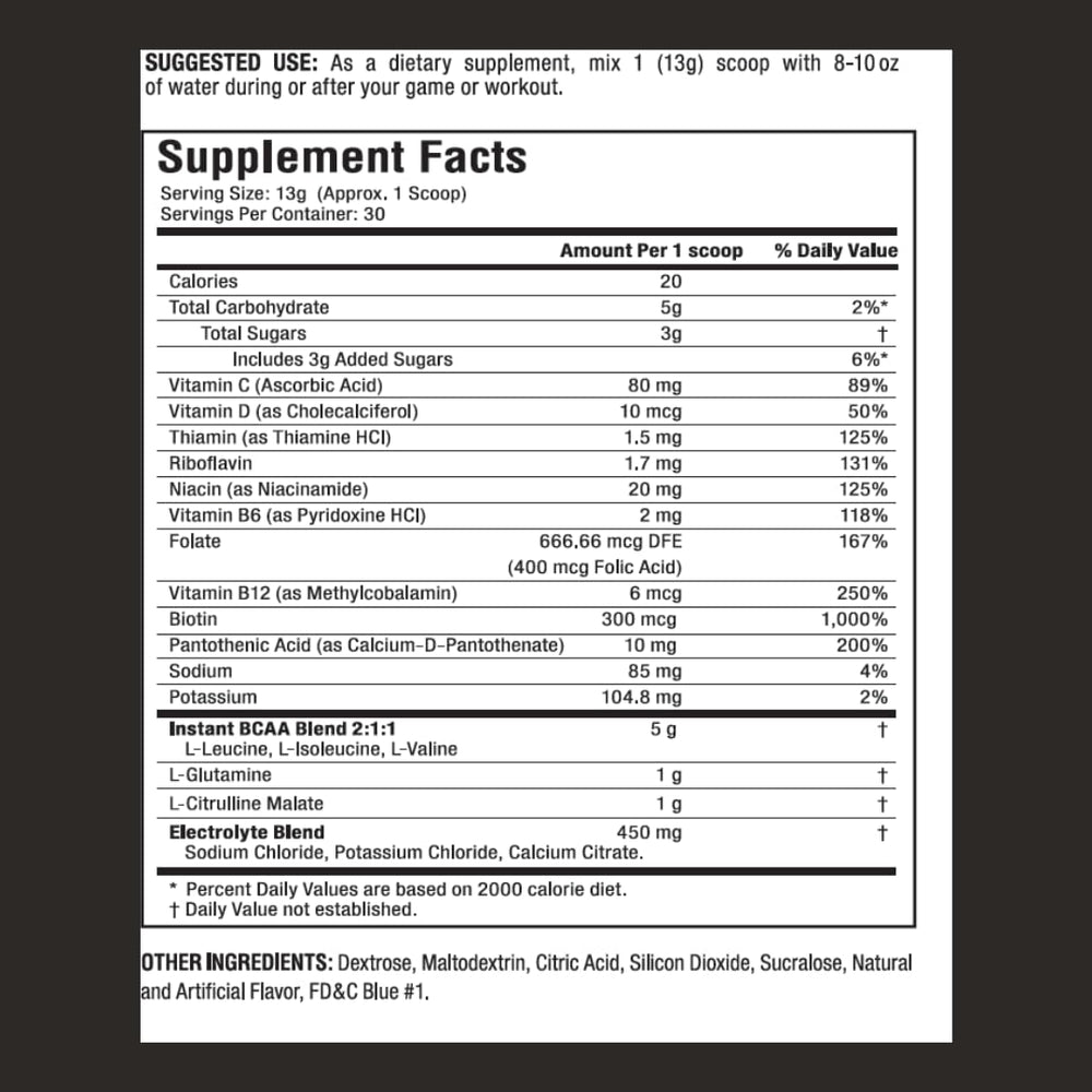 Proven4 Sport BCAA powder prepared as a post-workout recovery drink