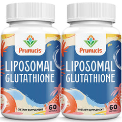 Prunucis Glutathione 2400mg bottle front view highlighting premium antioxidants