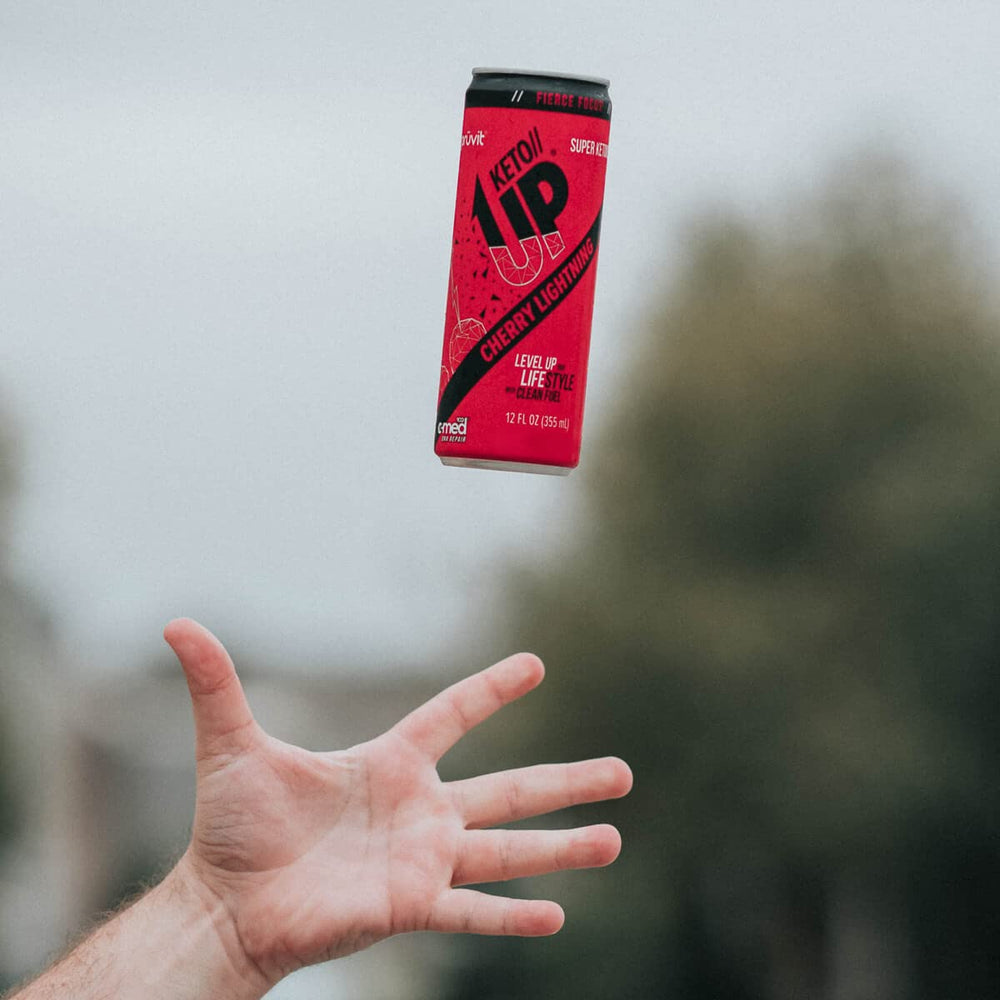 PRÜVIT Keto Up cherry flavor delivers a tasty energy option