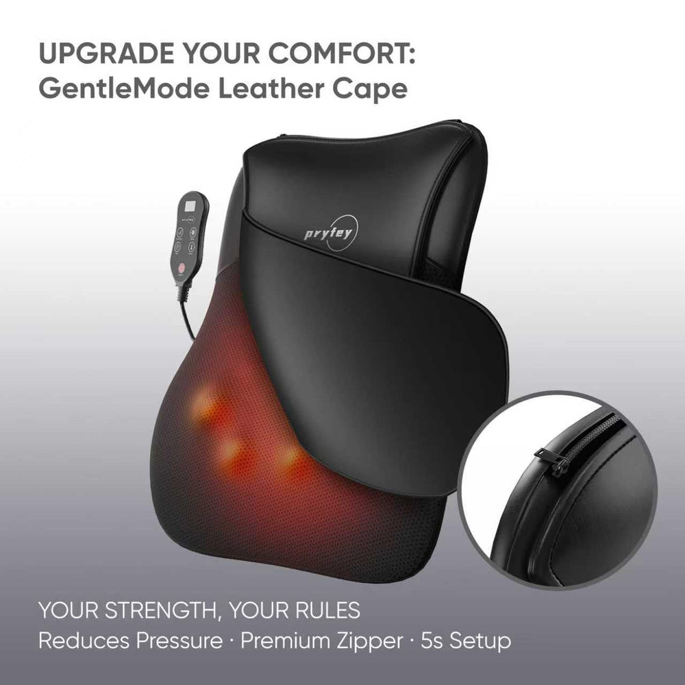 Pryfey back massager ultrathin design on chair for portable comfort.
