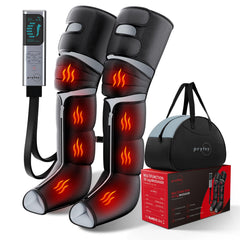 Pryfey leg massager with heat and compression for improved circulation.