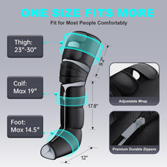 Pryfey leg massager portable home-use device for relaxation after activities.