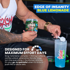 Variety of flavors for Psycho Pharma Edge of Insanity, multiple taste options