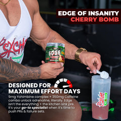 Serving size image of Psycho Pharma Edge of Insanity ready to fuel sets