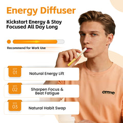 PUFFIAIR Caffeine Blend Pen delivering a sharp, energizing moment.
