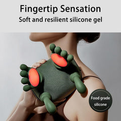 Puisa neck massager heat and knead combination for immersive relaxation.