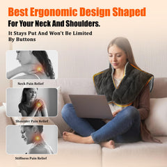 Pulax pad on sofa demonstrates long cord for flexible placement