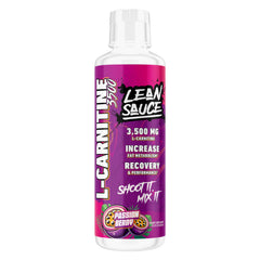Pump Sauce Lean L-Carnitine bottle—3500mg potency for daily energy.