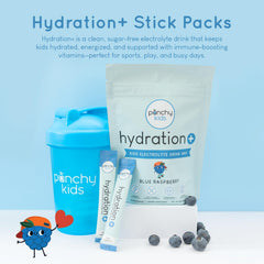 Punchy Kids Immune Support stick with vitamin D, zinc and K2 for daily nutrition