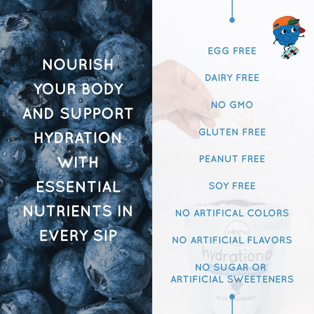 Punchy Kids On-the-go hydration for active days before during or after play.