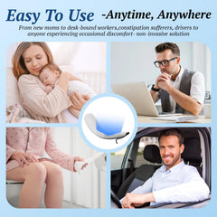 PUPCA four-mode system enables personalized hemorrhoid care.