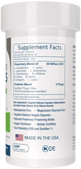 PUR Nutraceuticals packaging displays 60-capsule two-month supply with built-in prebiotic
