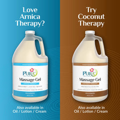 PURA 1st Arnica Therapy gel made in the USA for therapists