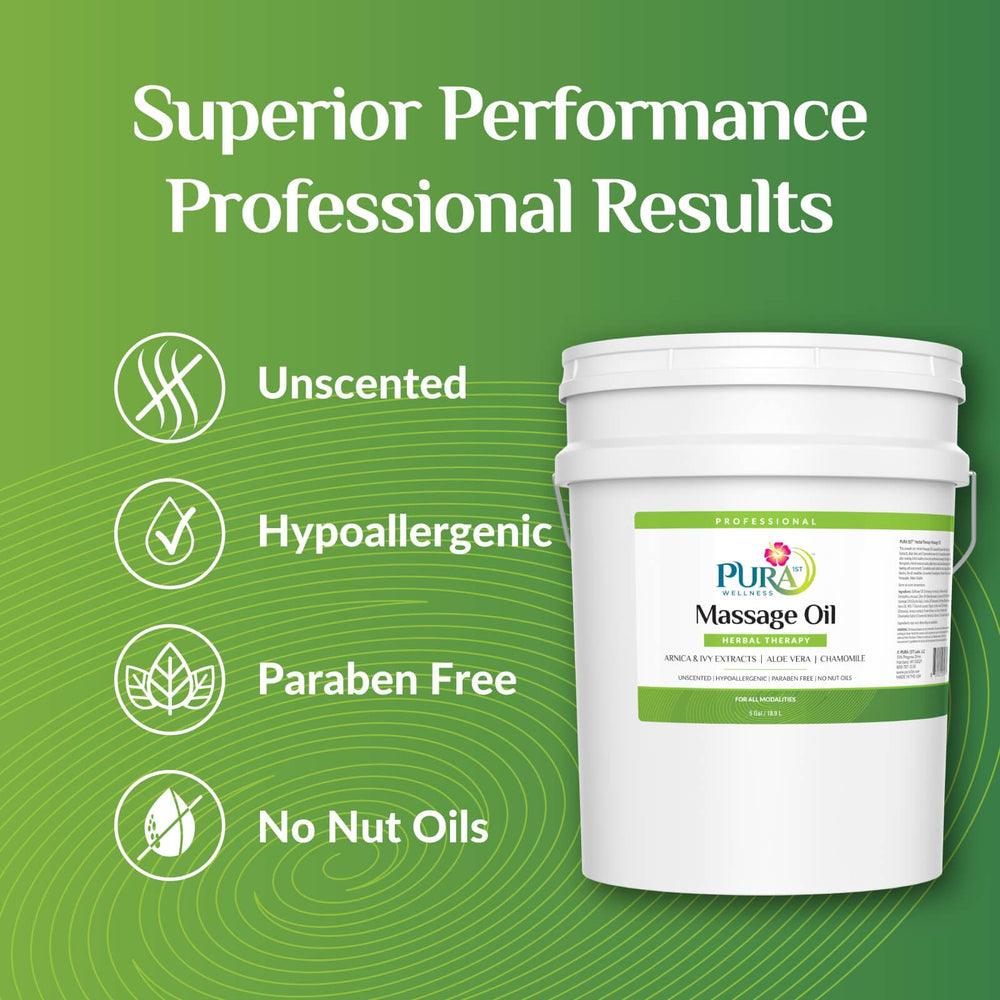 PURA 1st Herbal Therapy USA-made label closeup emphasizing quality ingredients.