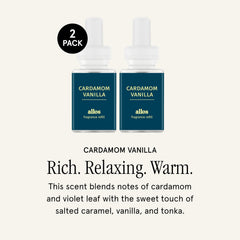 Pura Allos Cardamon Vanilla refill pack for easy replenishment