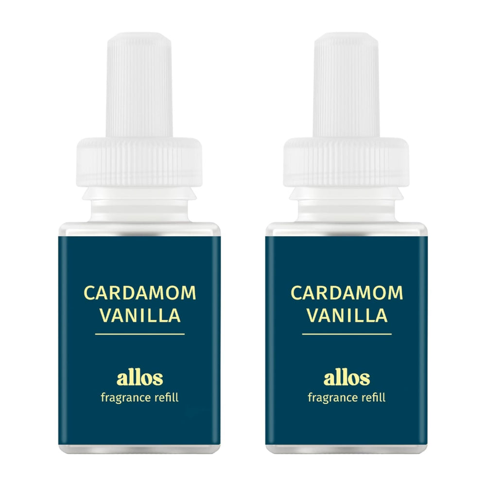 Pura Allos Cardamon Vanilla sleep bottle creates a calming ambiance