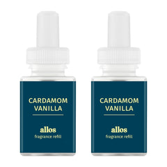 Pura Allos Cardamon Vanilla sleep bottle creates a calming ambiance