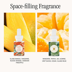 Pura Maui Mango refill delivers tropical notes to brighten any space.