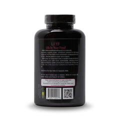 PuraDyme MSM label close-up, shows whole food cofactors for better absorption.
