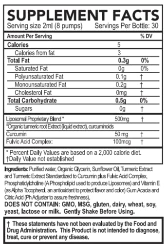 Purality Health liquid turmeric splash proving smooth taste.