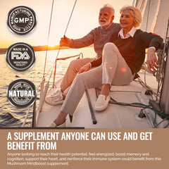 Purality Health Mindboost Reishi highlights stress-related balance and restful mood hints