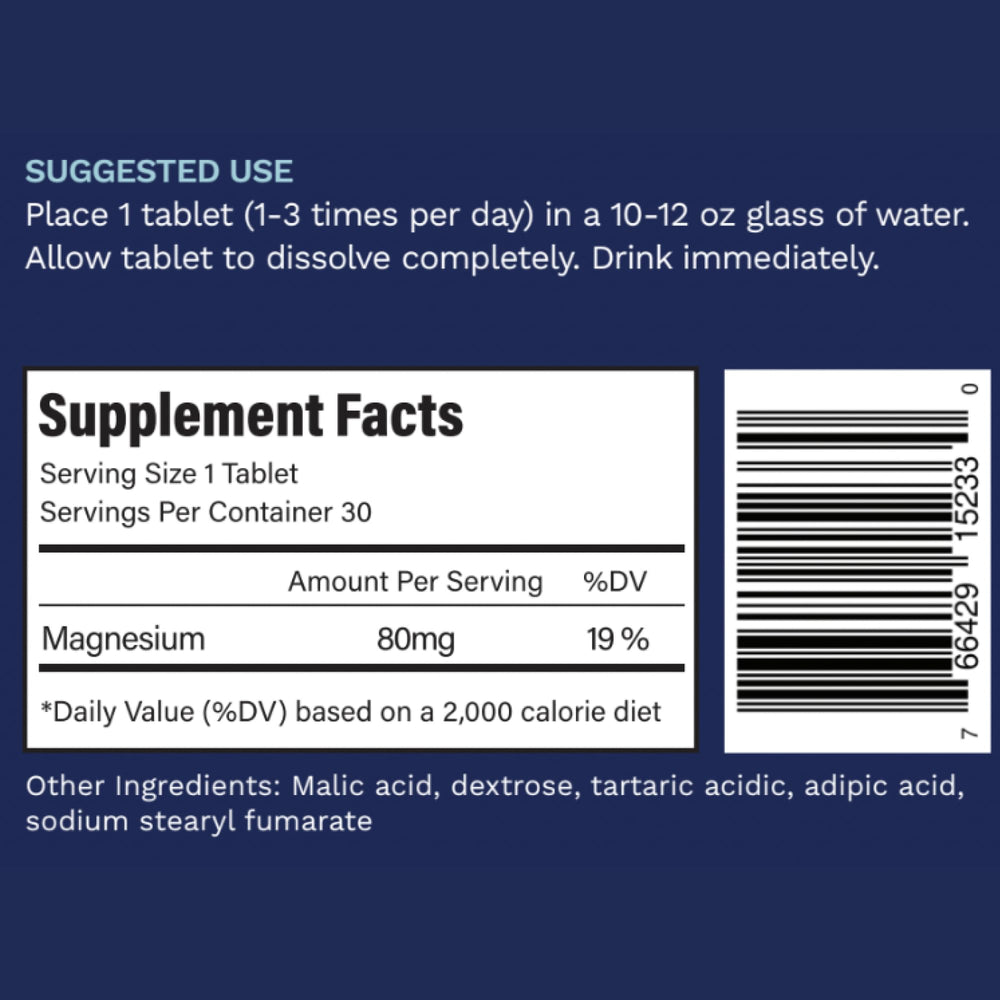 Purative Active H2 Ultra tablet close up highlighting clean additive free formulation.