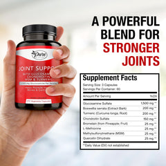 Pure By Nature active-use scene showing daily movement with joint support