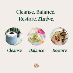 PURE Cleanse Capsules label close-up emphasizing product details and quality.